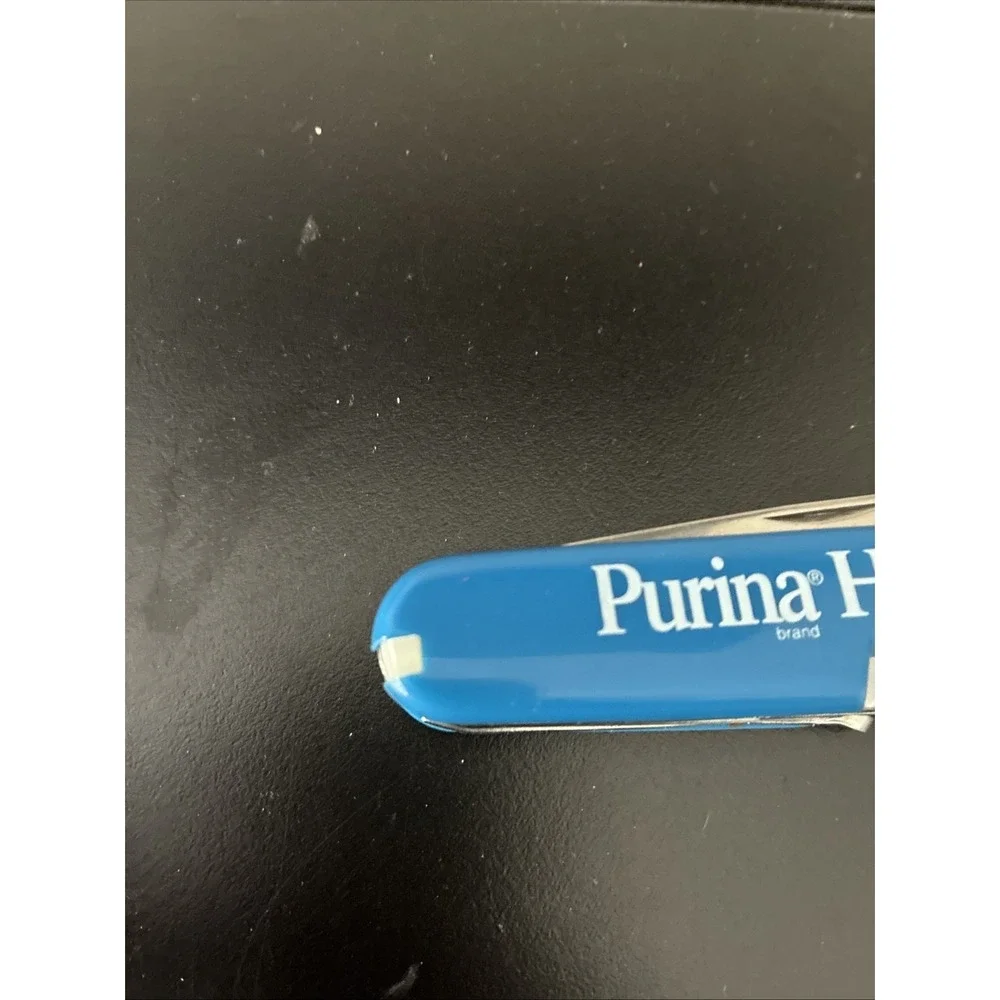 Vintage Knife Purina Hi Pro Multi Tool Dog Food Advertising w/ Box